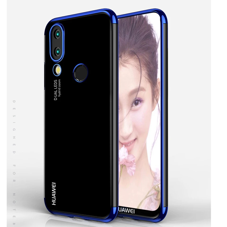 Блестящий силиконовый чехол для Huawei P20 Lite Pro P8 P9 P10 Nova 2017 Honor 9 7X блестящий на