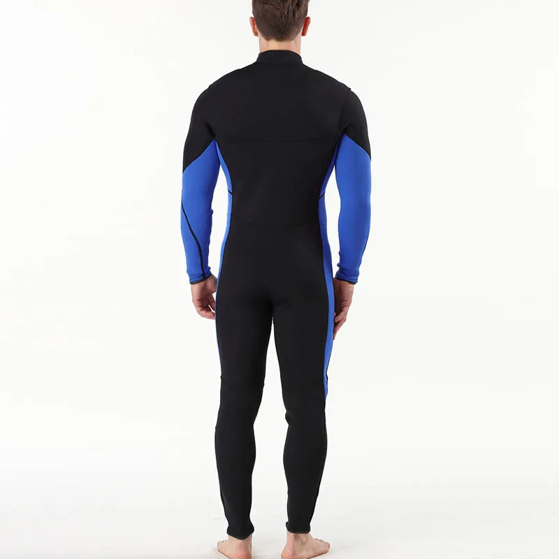 

Outdoor Beach Men Professional One Piece Diving Suits Long Sleeved Winter Thermal Rash Guard Snorkeling Protective Suit Swimwear