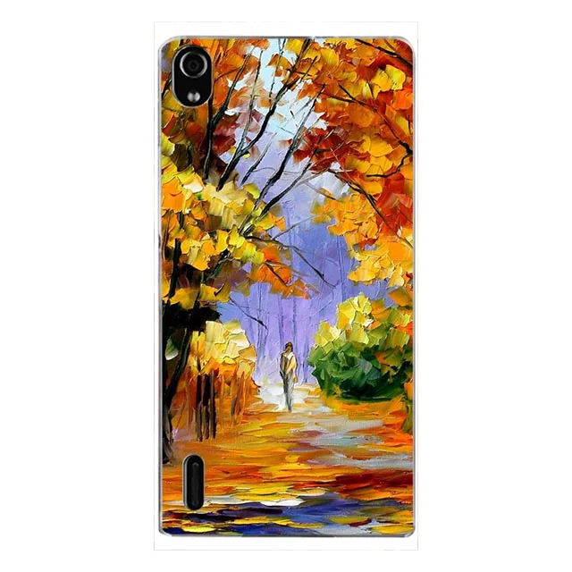 L168 Для huawei Ascend P7 P7-L10 P7-L00 чехол для телефона huawei Ascend P 7 чехол с принтом для huawei Ascend P7-L05 чехол для P7-L11 - Цвет: L168