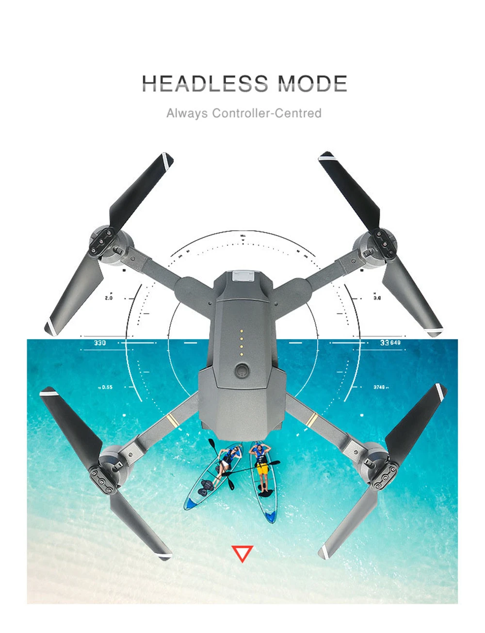 Складной беспилотные летательные аппараты с WI-FI FPV HD Камера дрона с дистанционным управлением 2,4G 4CH 6-осевой Радиоуправляемый вертолет в режиме реального времени Quadcopter RTF р/у Дрон vs XS809