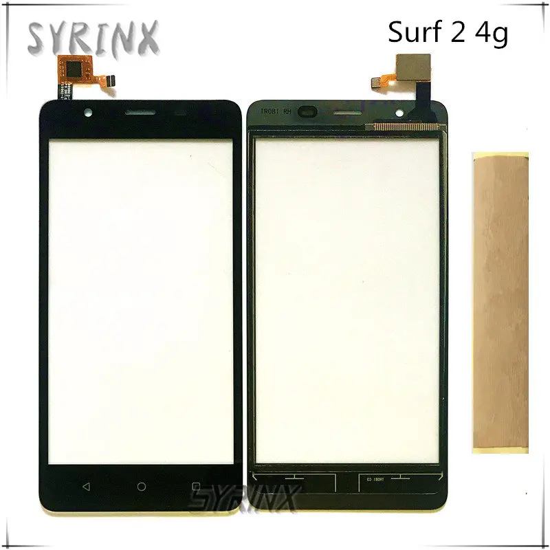 Surf 2 4g SYRINX с лентой мобильный телефон сенсорный экран для mtc smart surf 2 4g Сенсорная Панель переднее стекло сенсорный экран Объектив дигитайзер сенсор - Цвет: Surf 2 4g