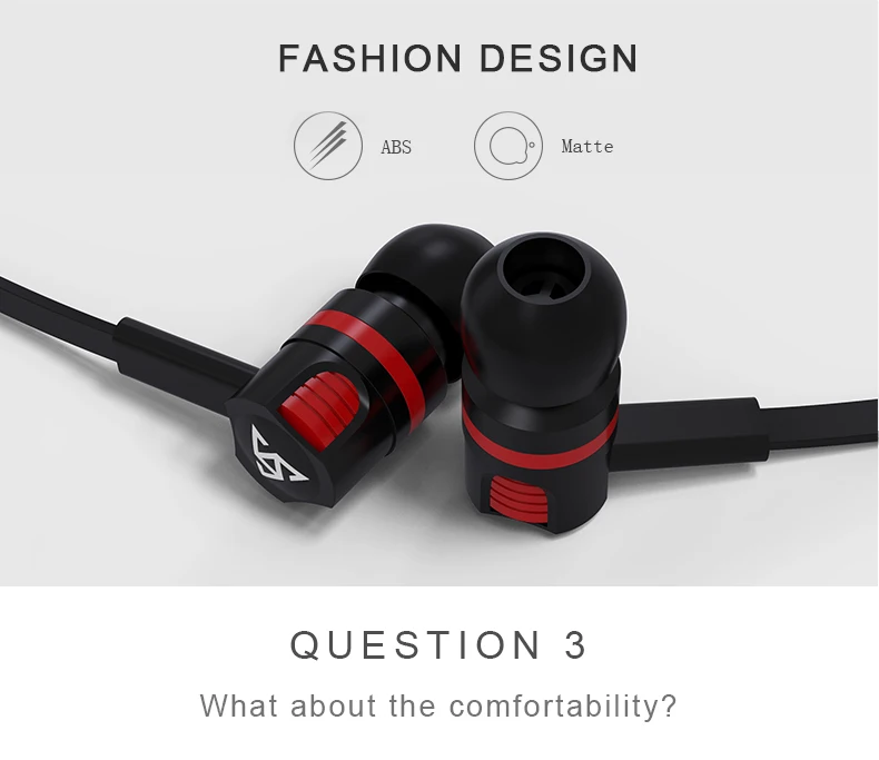 Проводные стерео наушники с басами спортивные HIFI для бега шумоизоляция