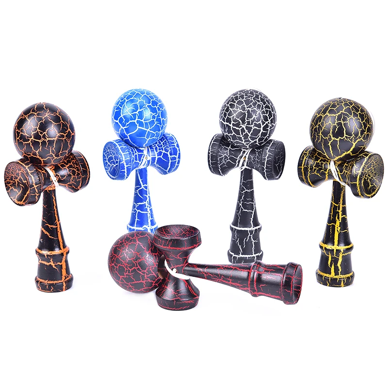 Новые 20 см деревянные игрушки мяч шар Kendama PU краски струны профессиональные игрушки для взрослых досуг спортивная игрушка для игр на открытом воздухе