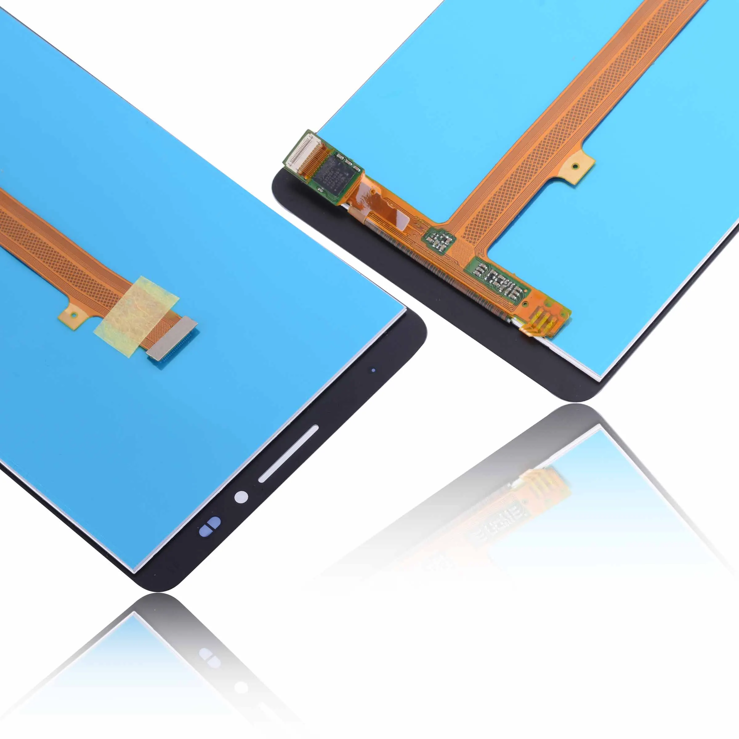 Дисплей для HUAWEI Mate 7 MT7-L09 LCD в сборе с тачскрином Оригинал 6.0'' белый золото