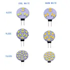 2W G4 LED Bi-pin Lights Mini G4 LED Spotlight Bulb Warm WhiteCool White  spotlight led corn led Lamp Bulb 360 degrees(10pcs)12V