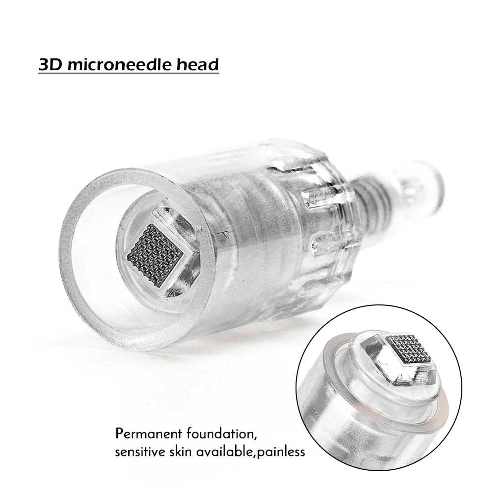 10 шт. Сменные винтовые картриджи для микро иглы derma pen 9 pin/12 pin/36 pin/nano Micro Nano Иглы для татуировки