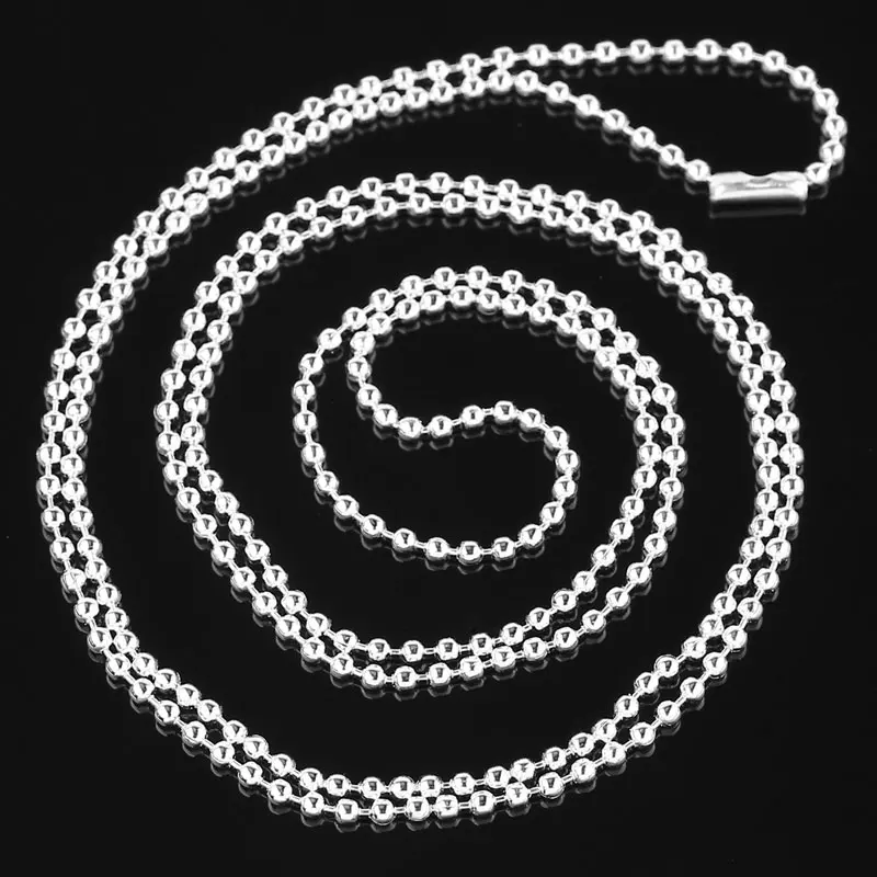 12 шт. подвески для мужчин и женщин 80 см|ball chain necklace|chain necklacenecklace gold |