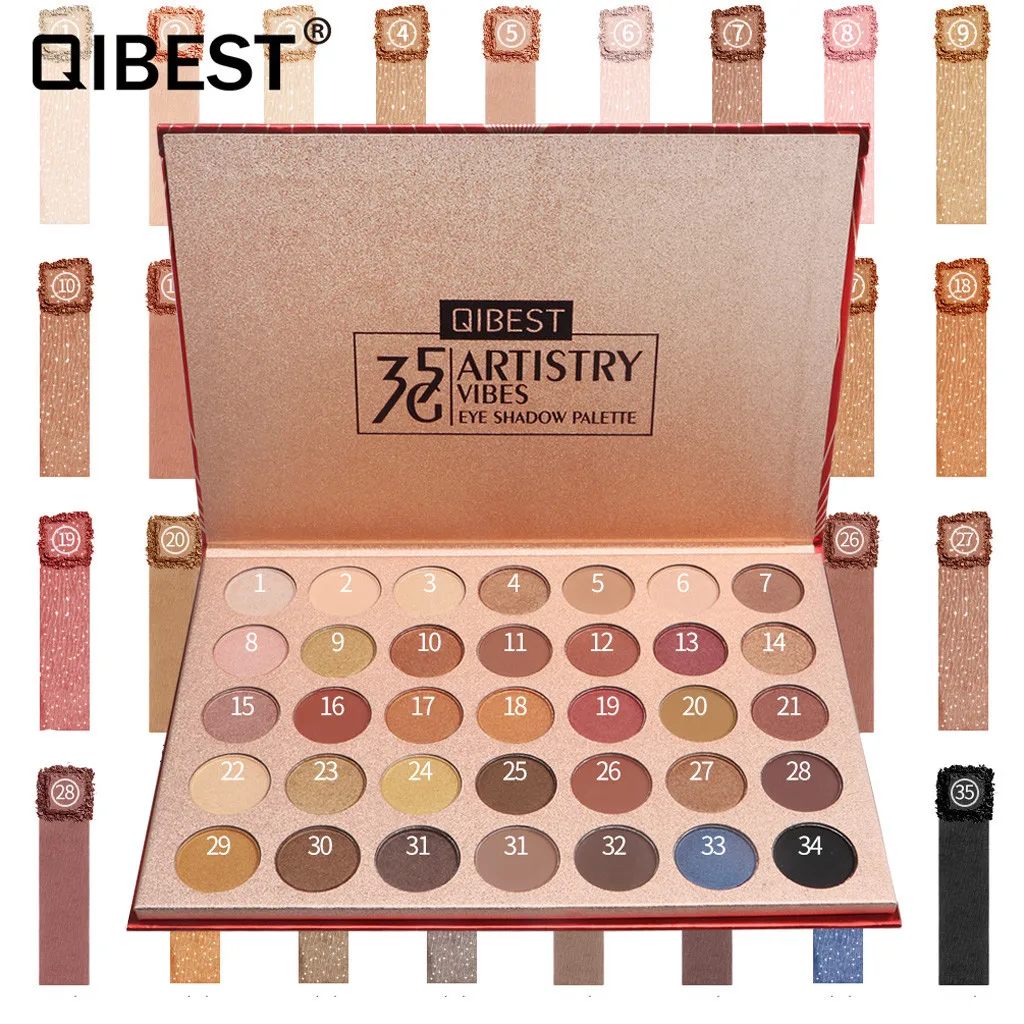 Новые элегантные матовые кремовые тени Косметика мерцание палитра для макияжа