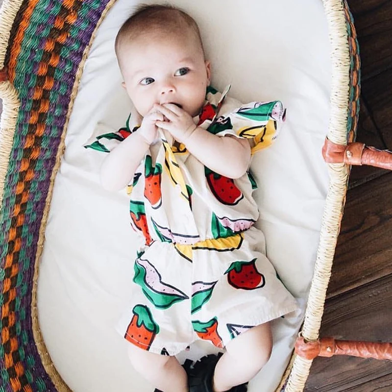 TinyPeople 2020 new baby girl clothes summer cotton kids dress cute dresses princess party fashion jumpsuit|Платья| |