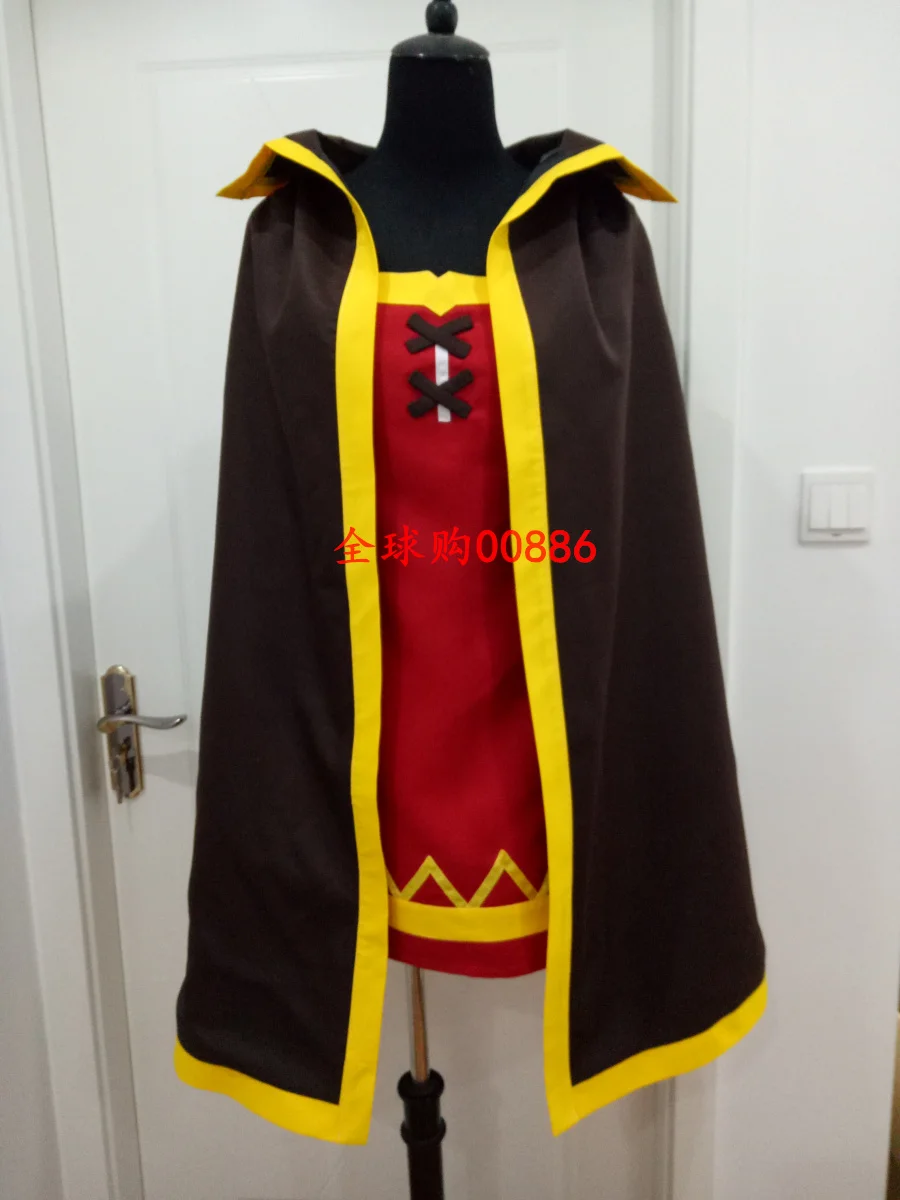 KonoSuba Megumin; карнавальный костюм; нарядное платье ведьмы; Карнавальный костюм для Хэллоуина вечерние костюмы для косплея; Одежда для взрослых