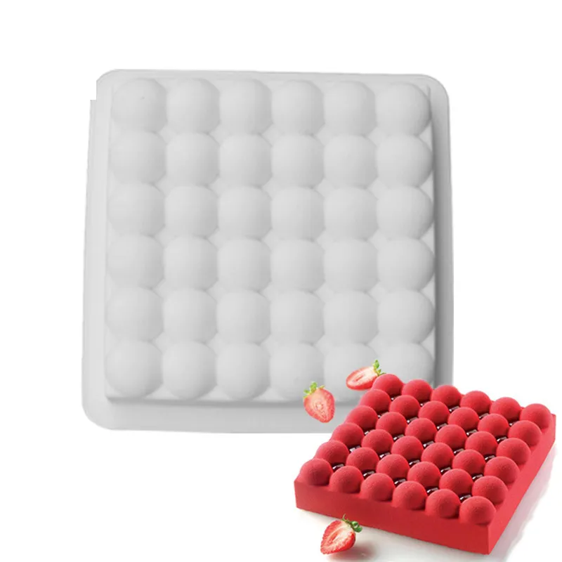 

Silicone Roundish Bubble Molds Baking Dish Cake Decorating Tools For Pans Baking Brownie Chiffon Mousse Sponge Cakes Pan Mold