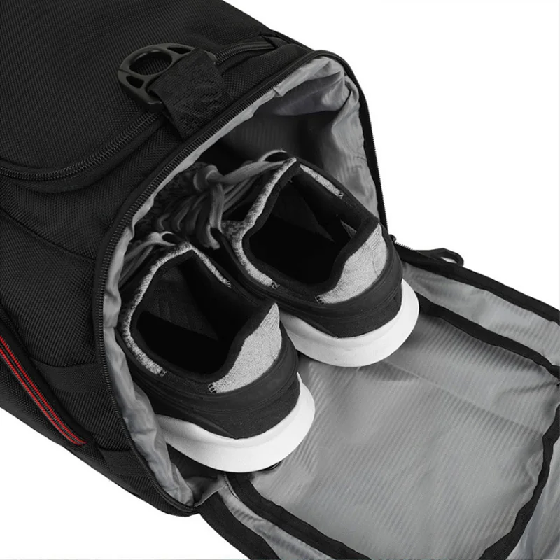 Scione Large Travel Bag Gym Fitness Luggage Bags with Shoes Stroage Pocket Cmaping Outdoor Sports Bag For Men Training Duffel