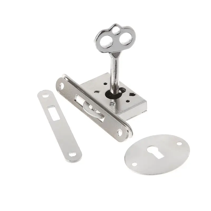 Винтажный замок ящика с ключом антикварная маленькая коробка шкаф дверные замки