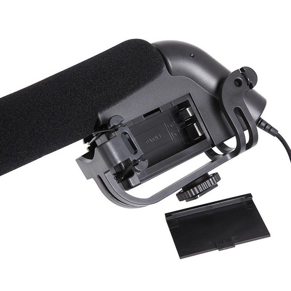 BY-VM190P профессиональный микрофон для камеры с крышкой Windshiel DSLR видеокамеры