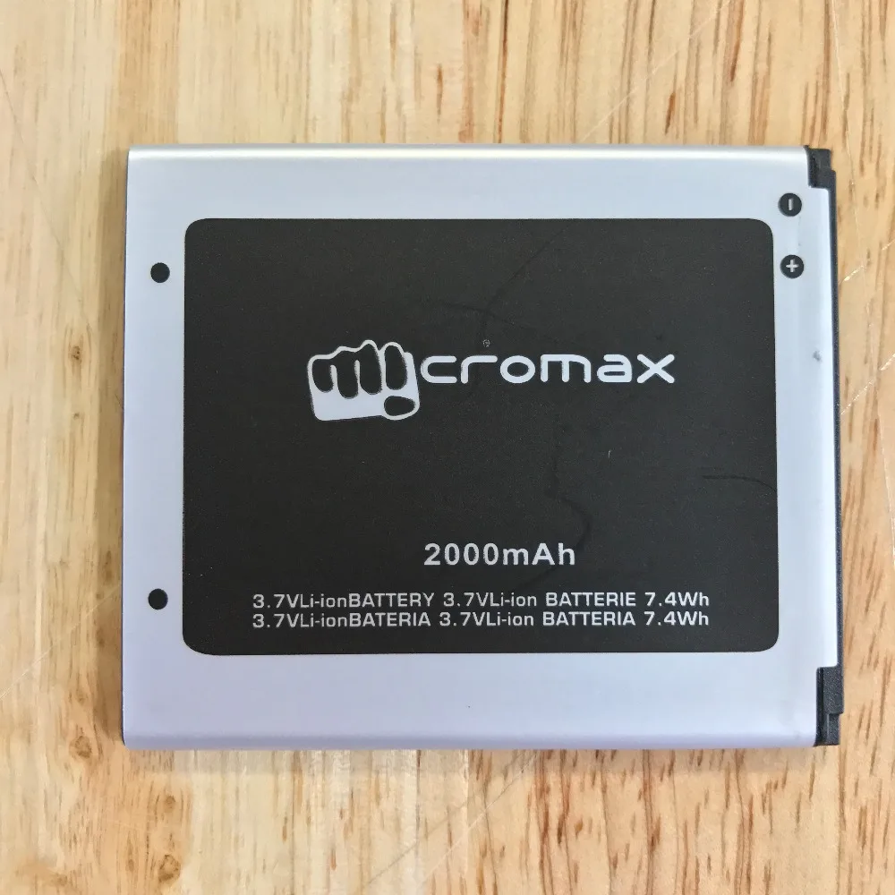 10 шт. ZDONG Высокое качество 2000 мАч батарея для Micromax A106 Unite 2 A117 A115 A114 A210 A92 S90 S9111 A116