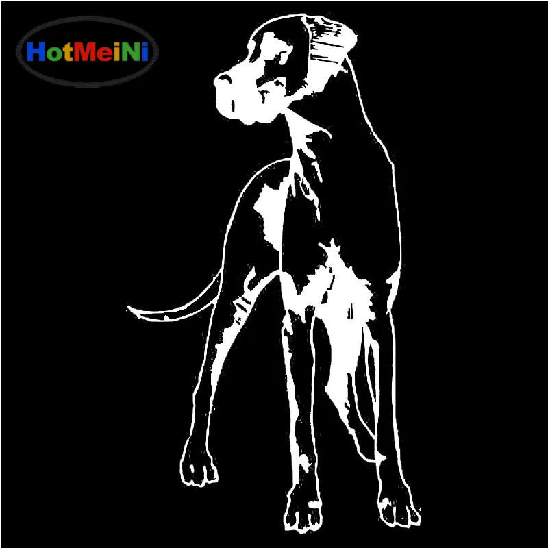 HotMeiNi Great Dane виниловая наклейка с принтом собаки индивидуальные