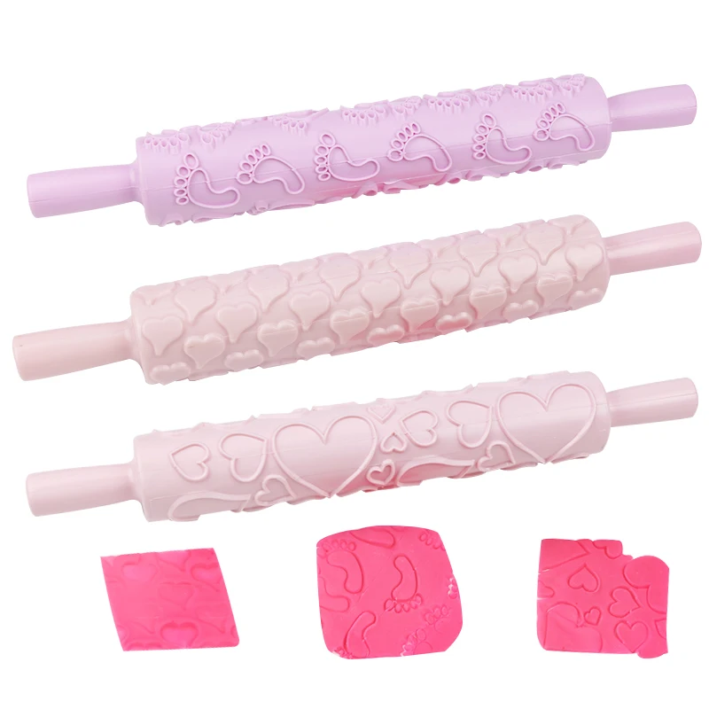 1 шт. пластиковый ролик для украшения торта|fondant rolling pin|rolling pincake roller |