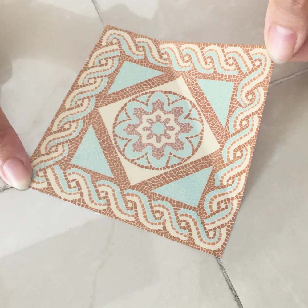 100 шт. наклейки для напольной плитки ванной комнаты Diy Настенная Наклейка