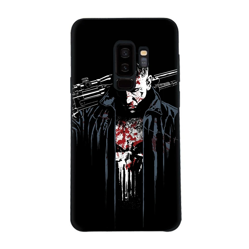 Чехол для телефона черный мягкий ТПУ чехол Samsung Galaxy S10 S10E M10 M20 M30 M40 S6 S7 Edge S8 S9 Plus Note 8 9