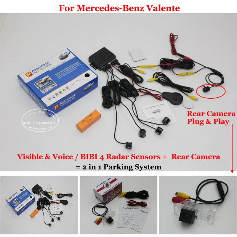 

Датчик парковки автомобиля s датчик заднего вида резервная камера Автоматическая сигнализация для Mercedes Benz Valente/Vito