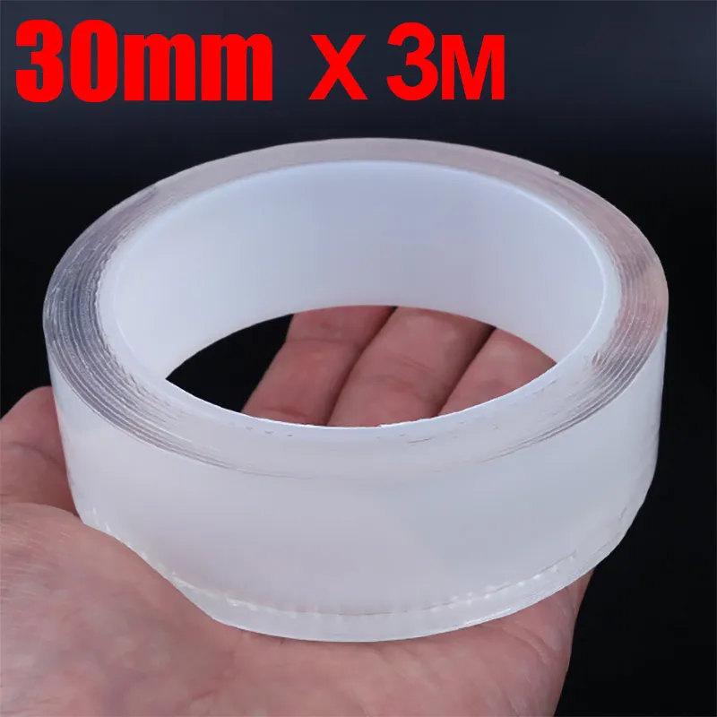 30mm X 3Meters Универсальная автомобильная полоска для предотвращения столкновений, защитная наклейка для боковой двери и края, защитная Накладка на порог, защитные молдинги, аксессуары для стайлинга - Цвет: 30mm X 3Meters