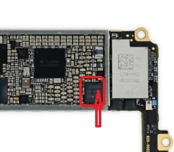 10 шт./лот оригинальный новый чип NFC _ RF IC 67V04 для iPhone 7 7plus 7G + P PUS на материнской