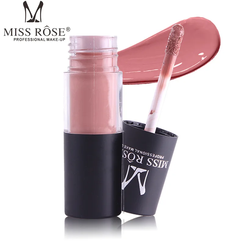 MISS ROSE блеск для губ Водонепроницаемая губная помада матовая длинная