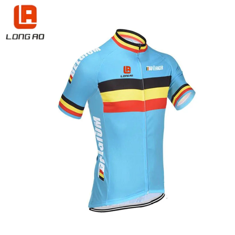 LA99 Only jersey Длинная одежда для велоспорта AO Ropa Ciclismo Belgium, шорты, рукава, топы для велоспорта, шоссейный велосипедный костюм, удобная одежда bicicleta - Цвет: LA99 Only jersey