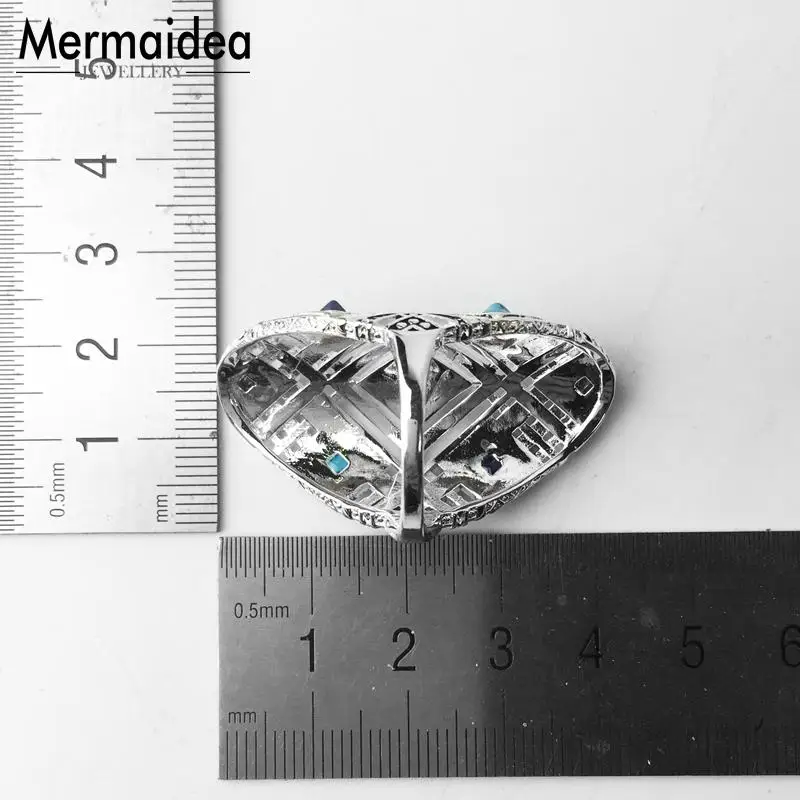 Обручальные кольца этнические украшения с посеребренным покрытием модная