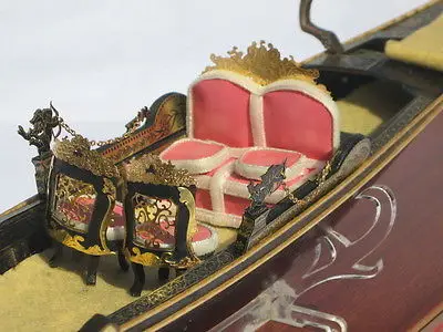 Free shipping Scale 1/20 Venice classics yacht wooden model kit Wedding Gondola wood boat | Игрушки и хобби