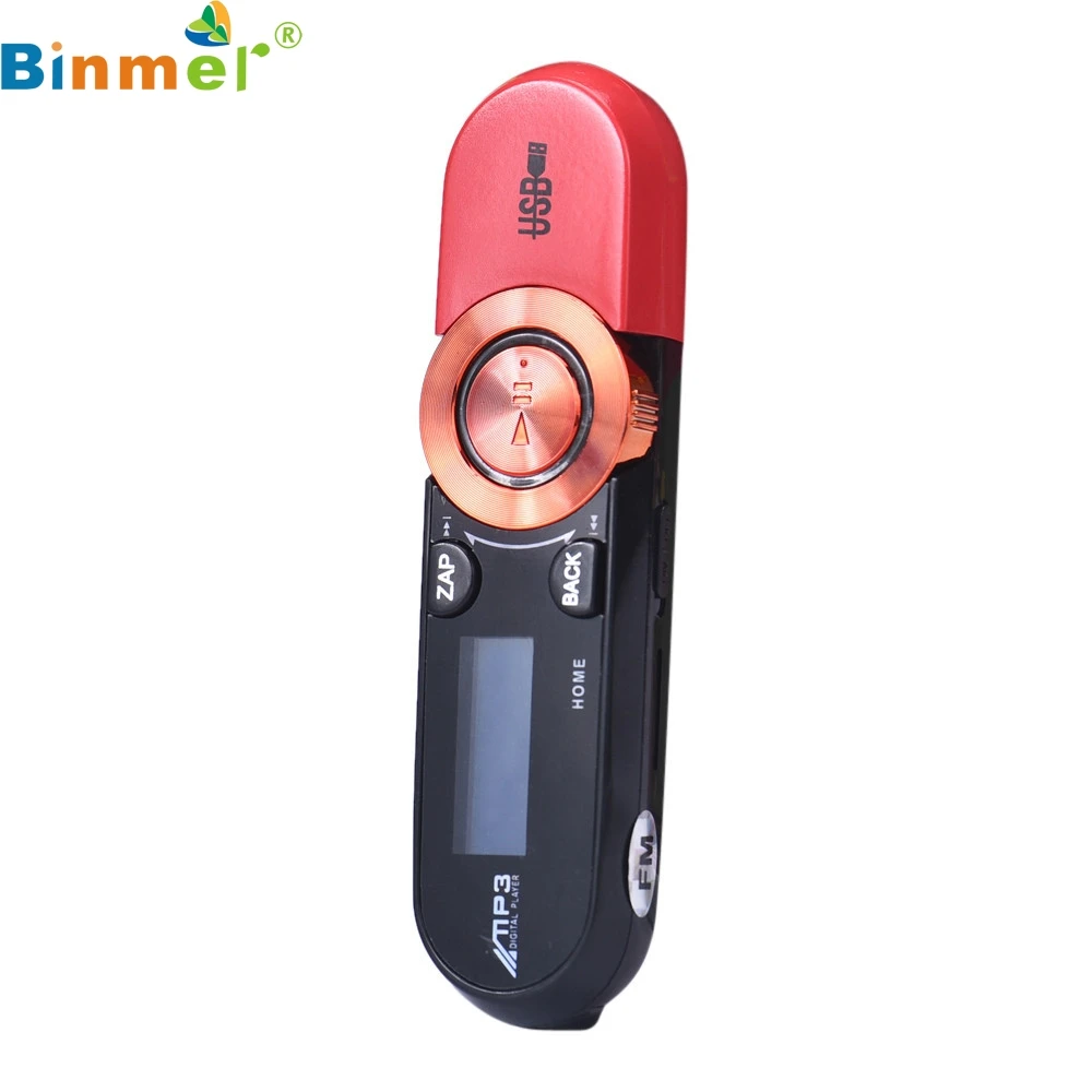 Binmer A18 USB lcd экран 16Гб поддержка флэш TF плеер MP3 музыка fm радио|player mp3|mp3 musictf player |