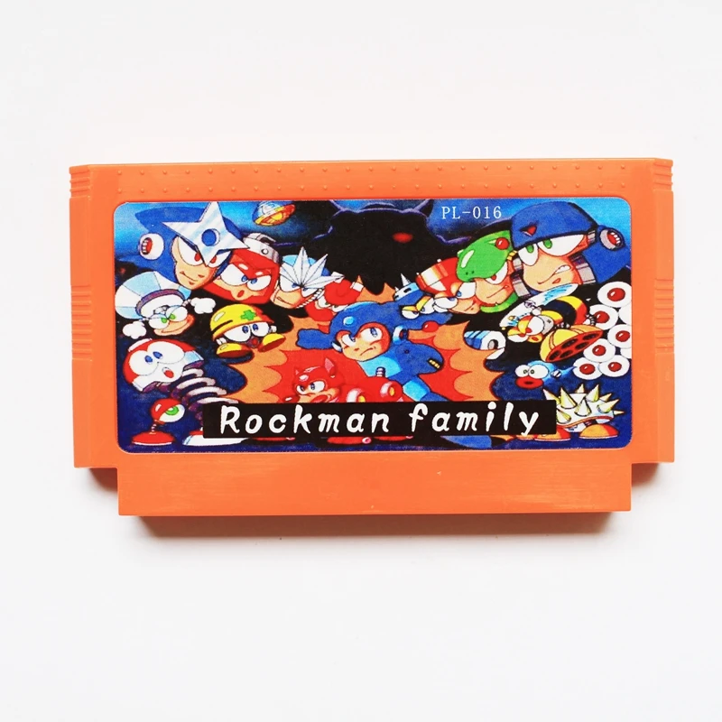

Картридж для классической игры rockman family, 8 бит