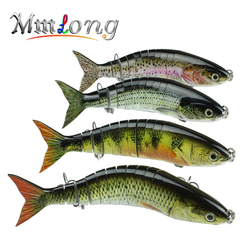 Mmlong профессиональный искусственный приманки Большой размер реалистичные 2/0 крюк