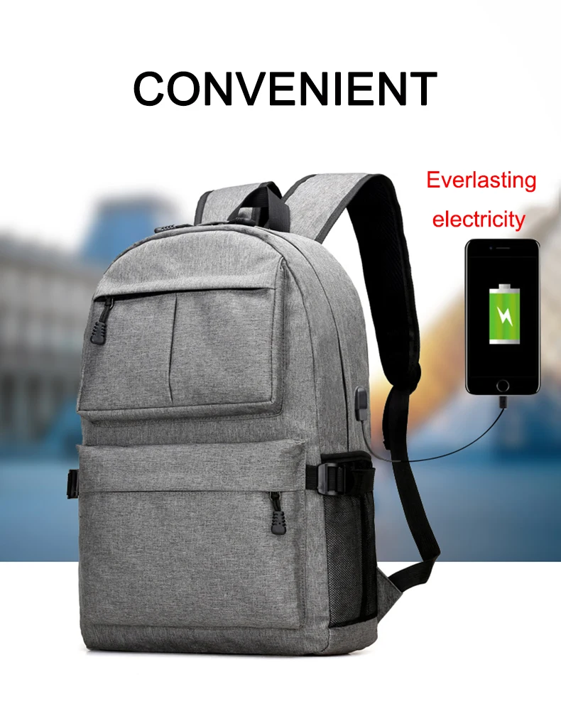 Athacer, сумка для ноутбука, мужская, usb зарядка, водонепроницаемый рюкзак, большая емкость, прочный, для путешествий, бизнес, школьная сумка, Женский Повседневный Рюкзак