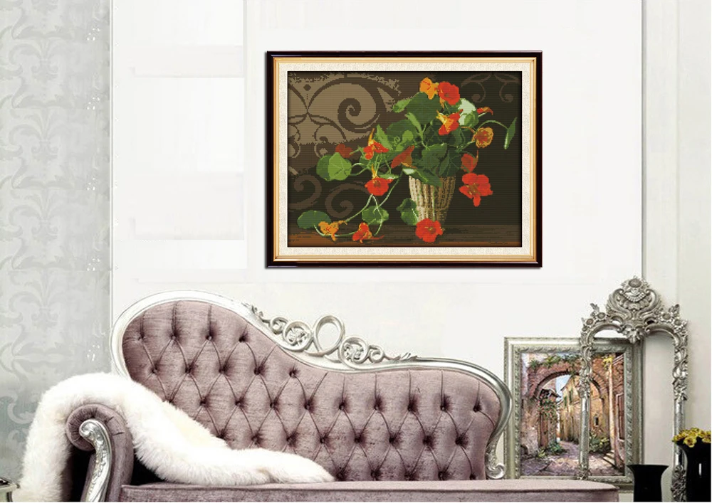 Joy Sunday The Morning Glory набор вышитых крестиков DIY 11CT 14CT вышивка рукоделие домашний