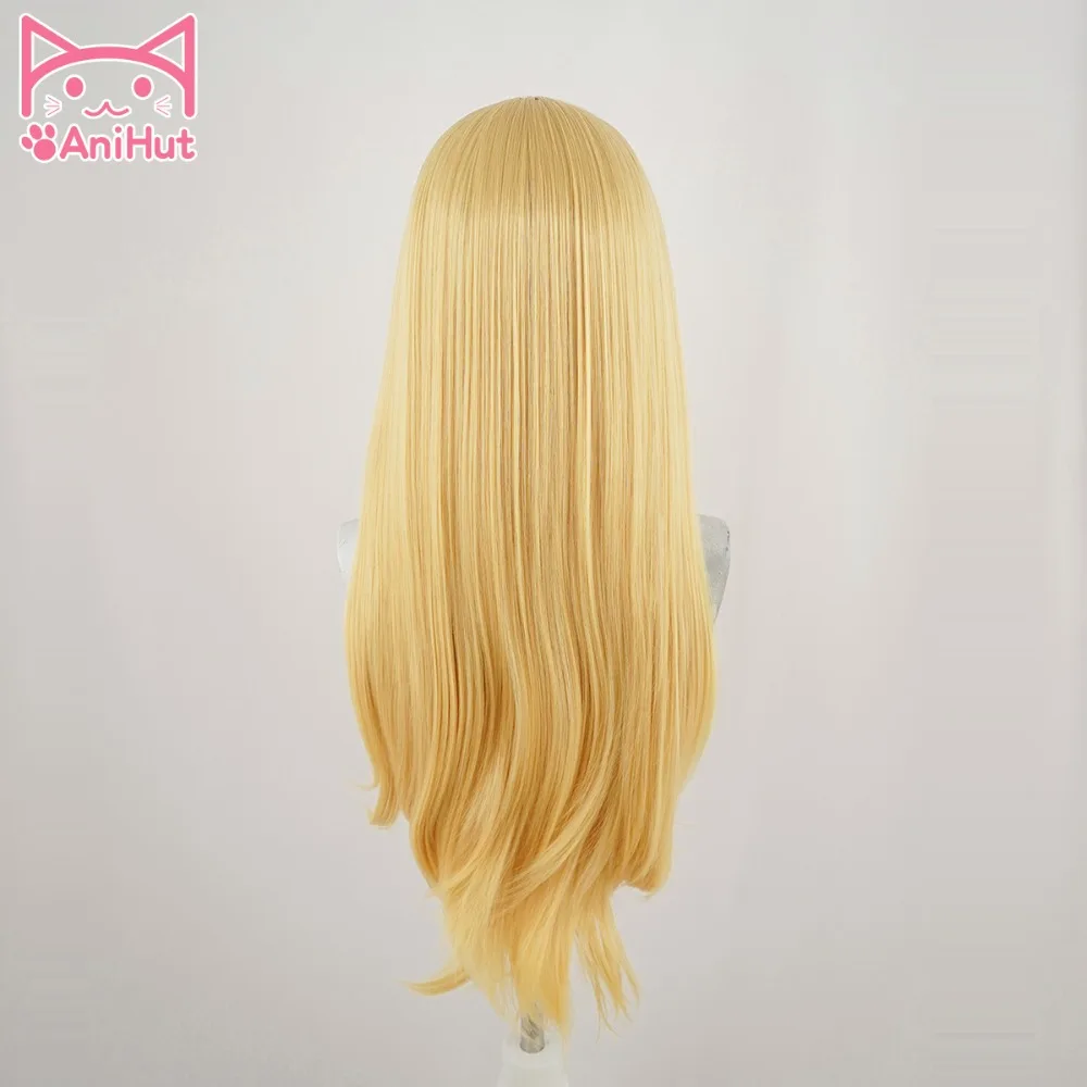 【Anihut】Tate no Yuusha Nariagari Firo прямой парик для косплея блонд Rising of Shield Hero Cosplay Wig Firo| |