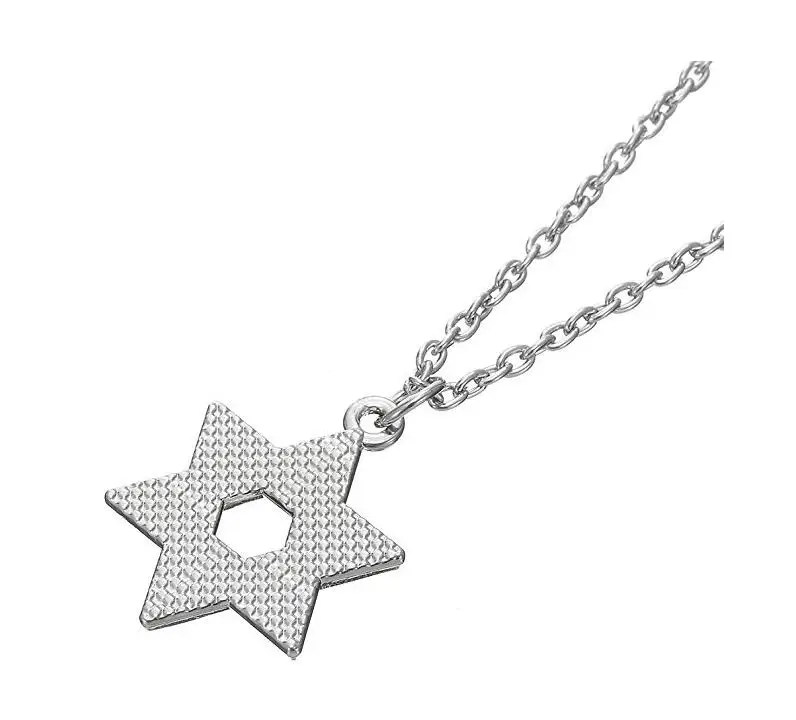 Fashion Crystal Jewish Jewelry Star of David Pendant Wicca Necklace For Women Men | Украшения и аксессуары