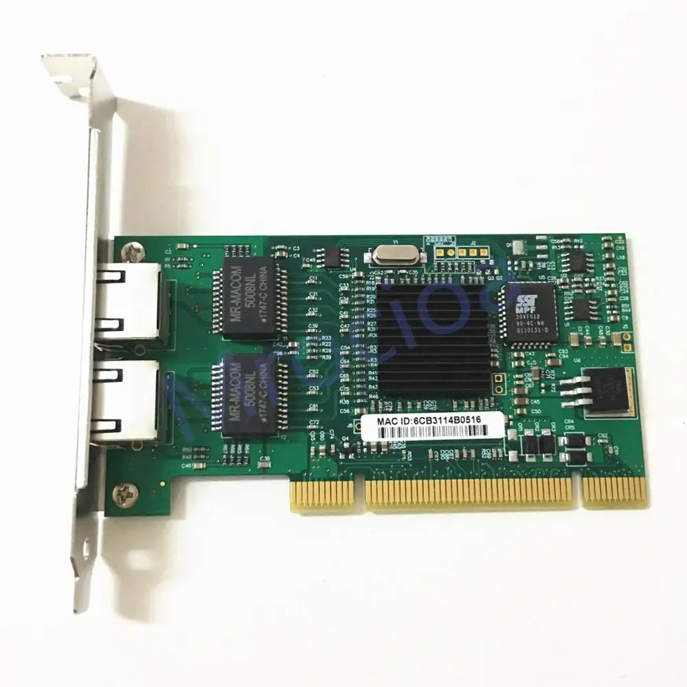 Китайский OEM блок для Intel 82546 PRO/1000 MT двухпортовый серверный адаптер 8492MT 1000 Мбит/с PCI