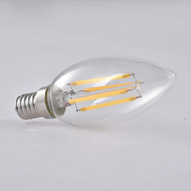 Светодиодный чип с вольфрамовой нитью E27E14 лампы высокой яркости реальная