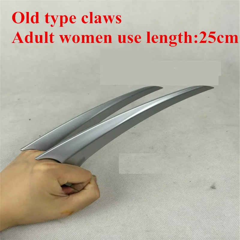 Old type Women size 1 шт. Новинка X-men Росомаха Логан клинок коготь лапа 1:1 Косплей Опора Хэллоуин косплей X-23 Лаура Кинни коготь оружие взрослые детские игрушки - Цвет: Old type Women size