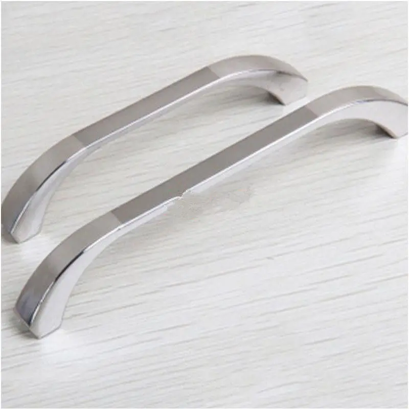 4 размера нержавеющая сталь атласная никелевая кухонная ручка ящика дверцы ручки