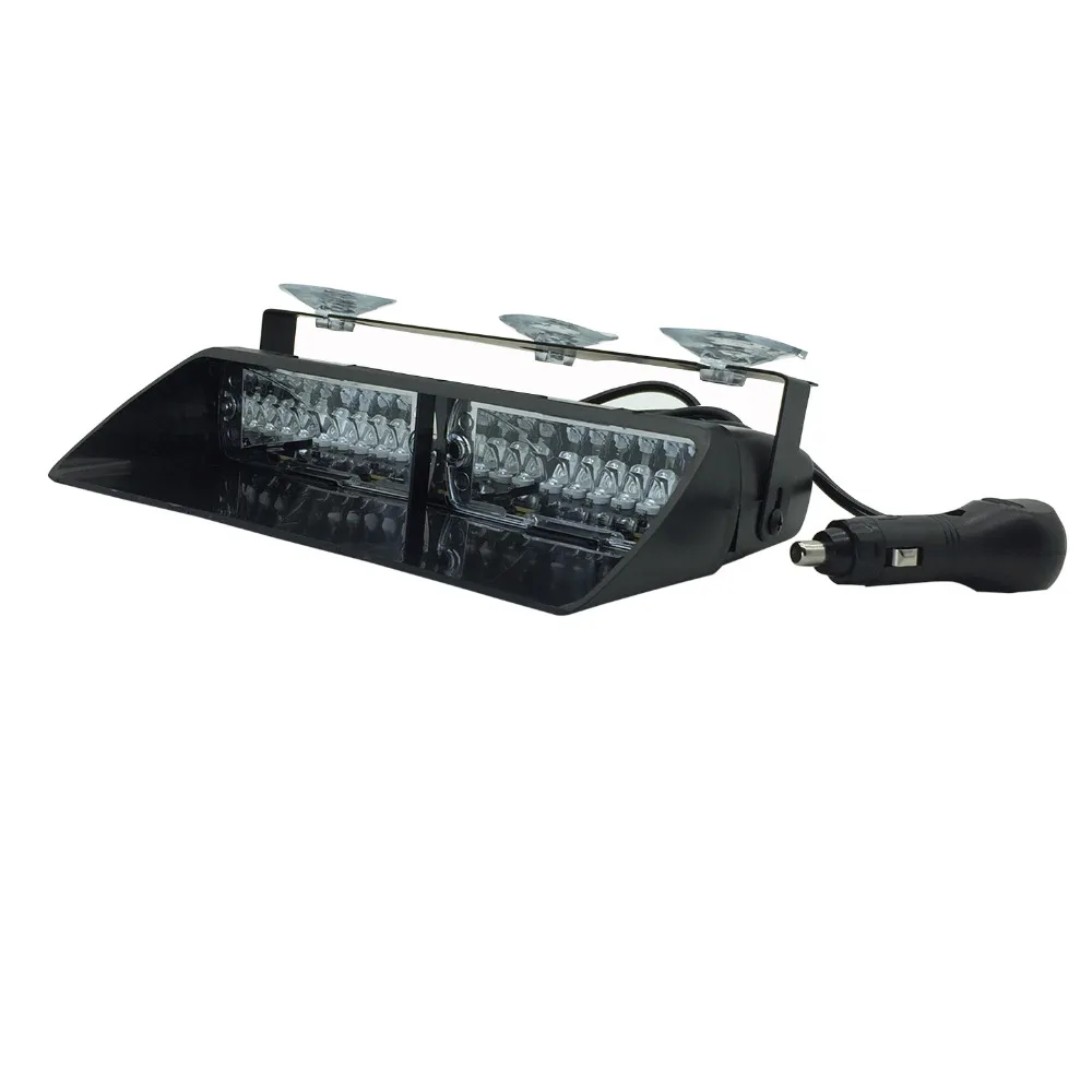 Супер яркий 16 led DC12V Viper S2 сигнальный мигающий светодиодный предупреждающий свет