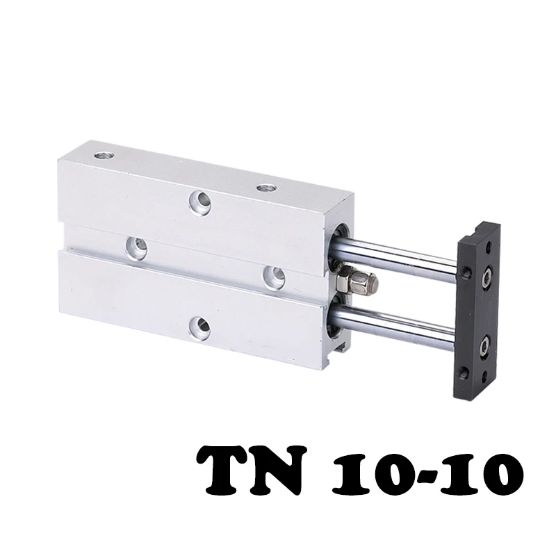 Бесплатная доставка TN10 * 10 двухосевой цилиндр с двойным цилиндром направляющий