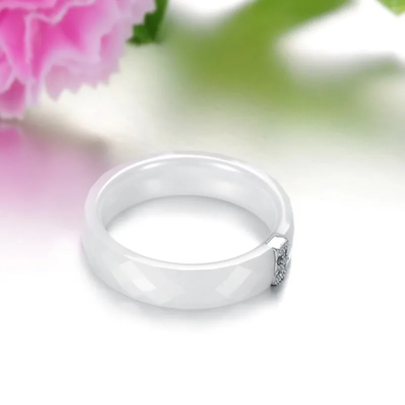 Мода полированной керамические кольца между международная торговля Jewelry Titanium