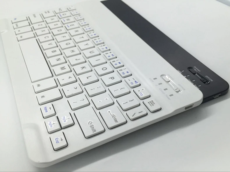 Тонкая мини Bluetooth беспроводная клавиатура для Android планшета iPad Apple iPhone смартфон iOS Windows портативная клавиатура эргономичная
