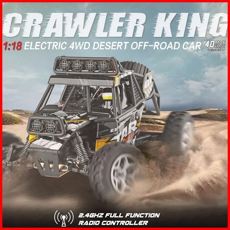 WLtoys 18428 B RC автомобили 1:18 Масштаб MODE2 2 4G 4WD внедорожный автомобиль гусеничный с