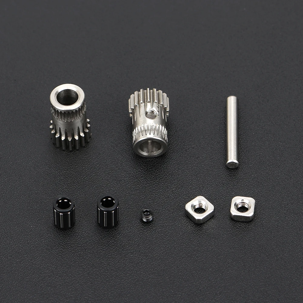 50 компл. Prusa i3 MK2/MK3 части 3d принтера клонированные Btech двойные шестерни DIY Prusa i3 стальные блоки комплект 3D шестерни принтера экструзионное колесо