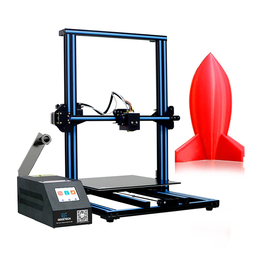 3D принтер GEEETECH A30 DIY с 320*320*420 цветной сенсорный экран Датчик накаливания FDM CE|diy 3d