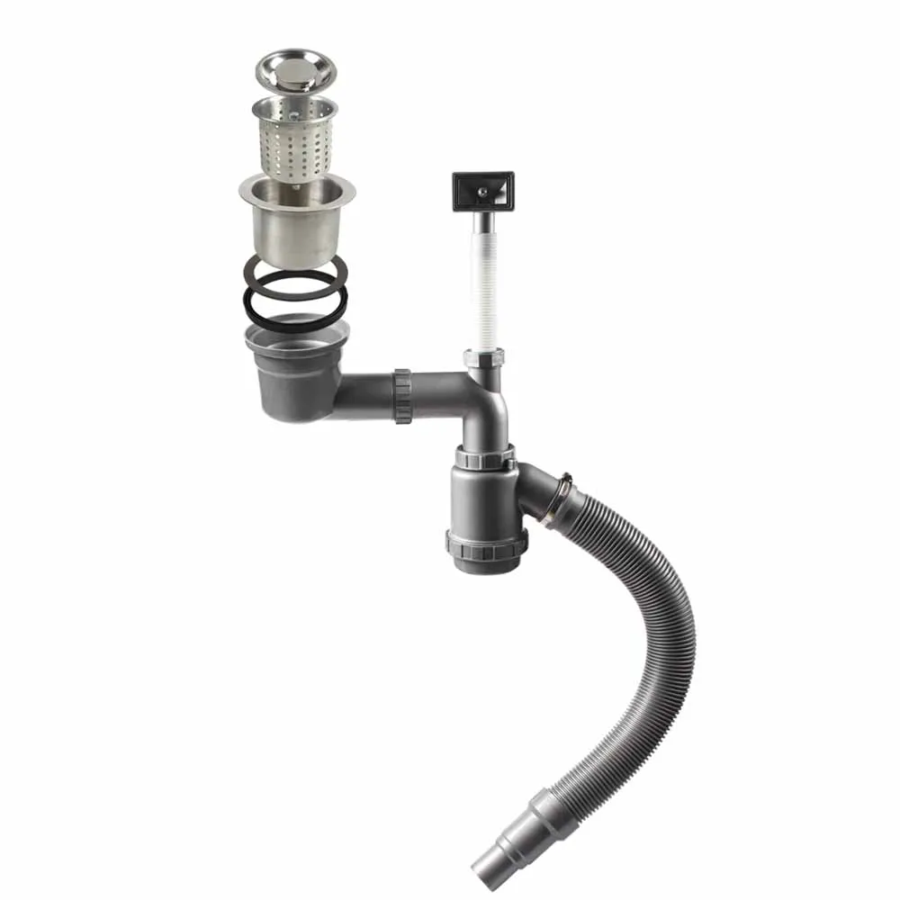 Набор для слива раковины Talea Strianer с переливным сливом и дренажными трубками, кухонные приборы, система слива раковины Z6050C002