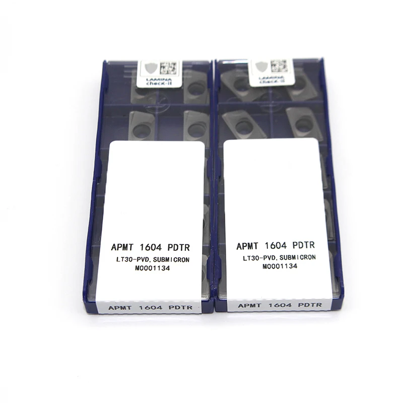 Оригинальный 10 шт. APMT1604 PDTR AMKT1604 APMT1135 APKT1003 токарный инструмент из карбида